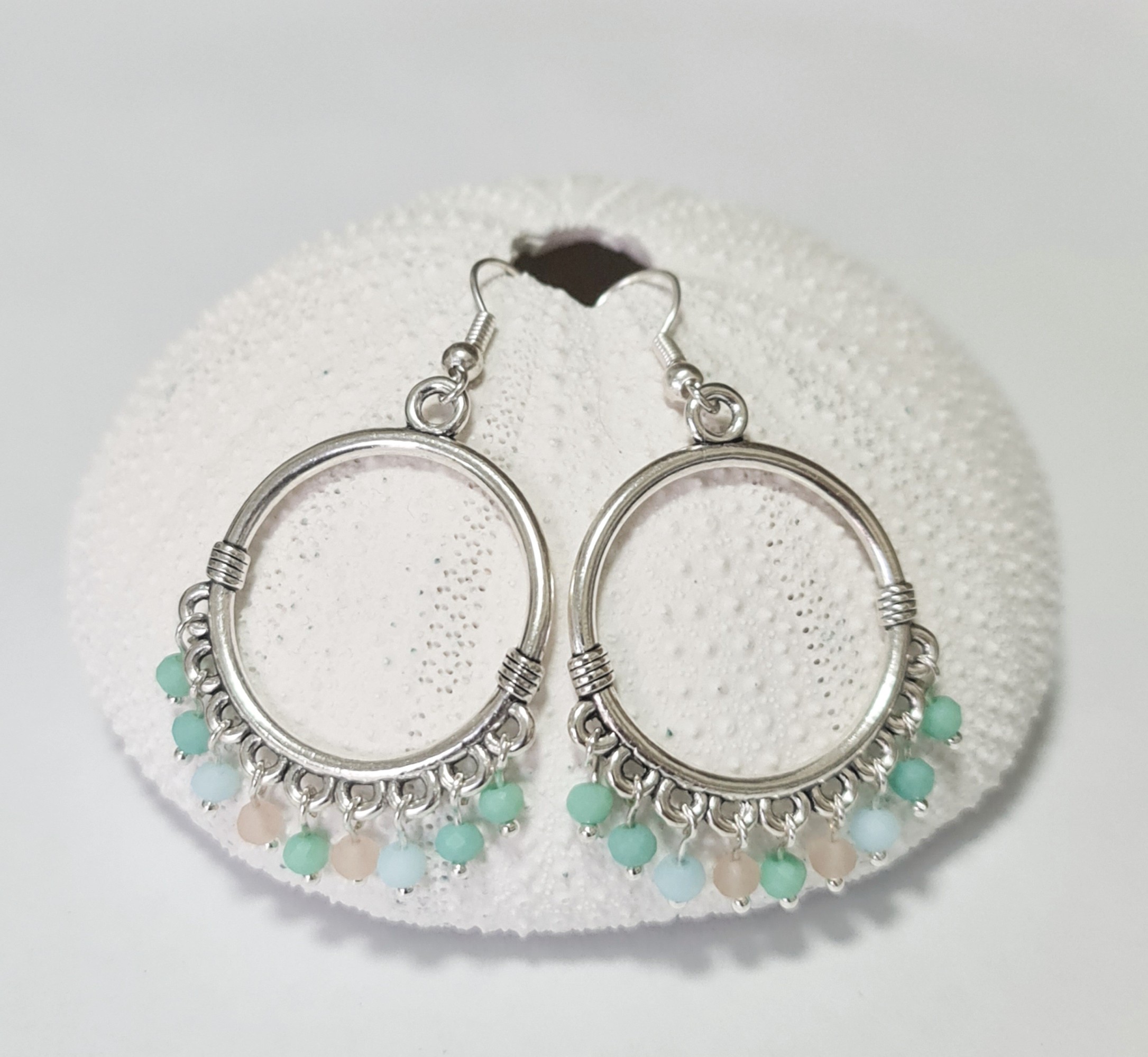 'SeaGlass Serenity' Earrings
